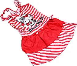 Mesuca HEG32538 Swimming Suit for Kids, Size 4, Red