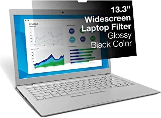 3M Privacy Filter for 13.3 Inch Widescreen Laptop, COMPLY Attachment for Flip-Share, Reversible Gloss/Matte, Reduces Blue Light, Screen Protection, 16:9 Aspect Ratio (PF133W9B)
