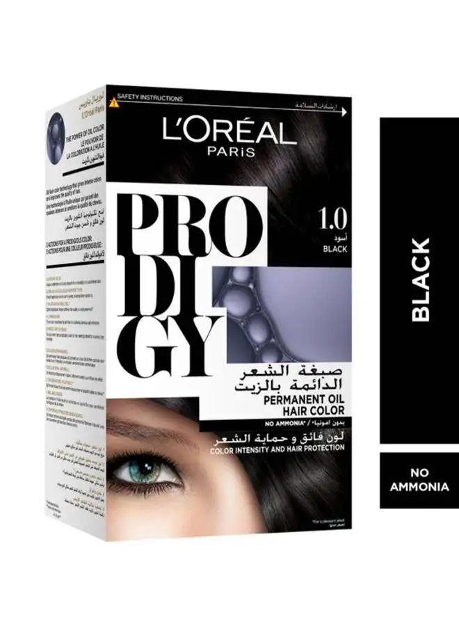 L'OREAL PARIS L'OREAL Prodigy Hair Color 1.0 Black