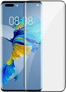 Baseus 0.25mm Full Screen Curved Surface Full Rubber Tempered Glass Film for Huawei Nova9 Pro/Honor 50 Pro, Transparent/Black