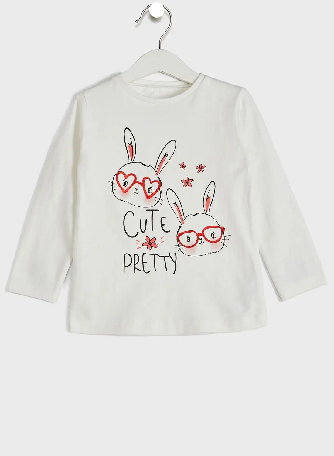 Babybol Kids Bunny Print T-Shirt