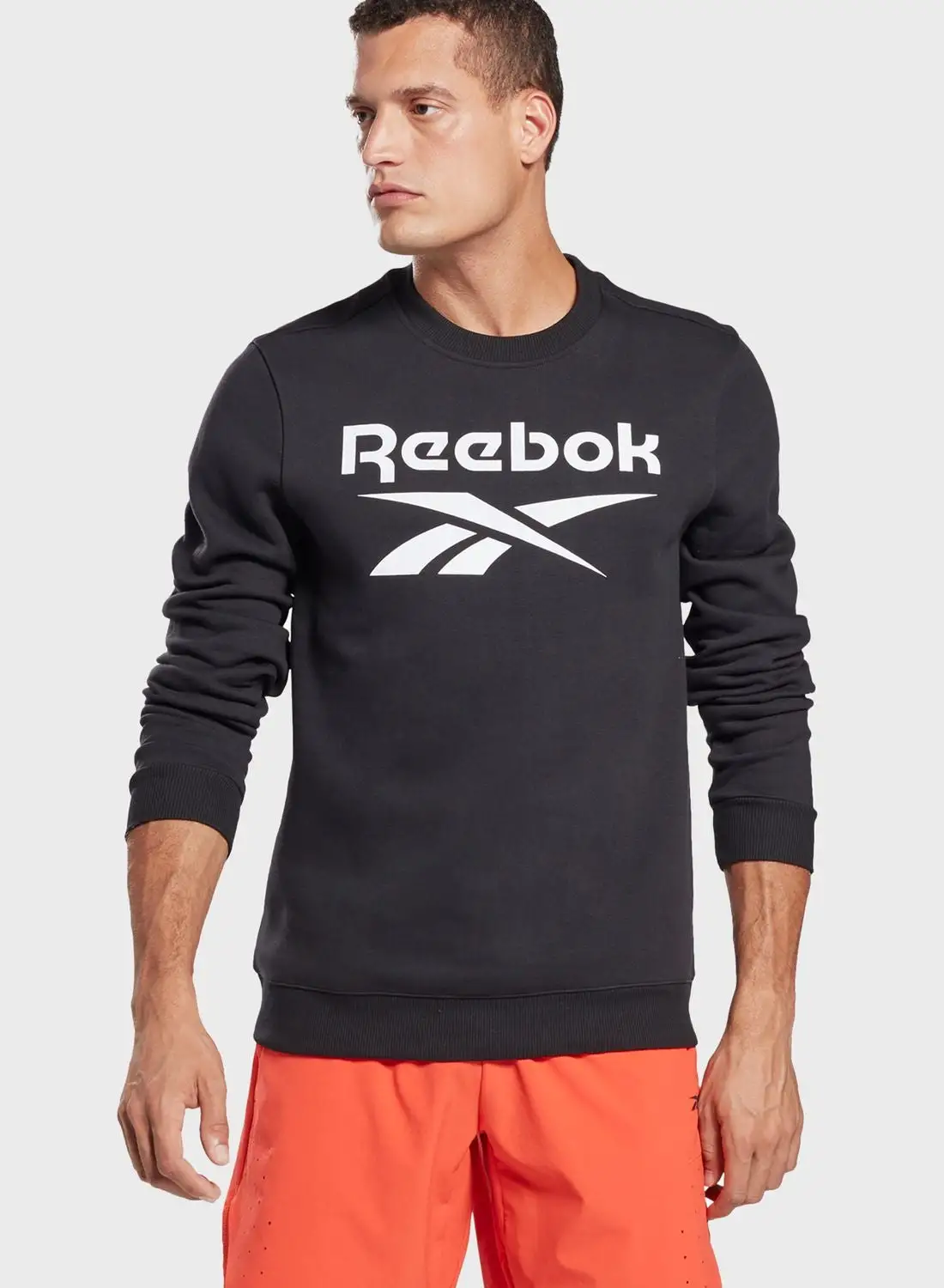 Reebok Logo Fleece Sweatshirt