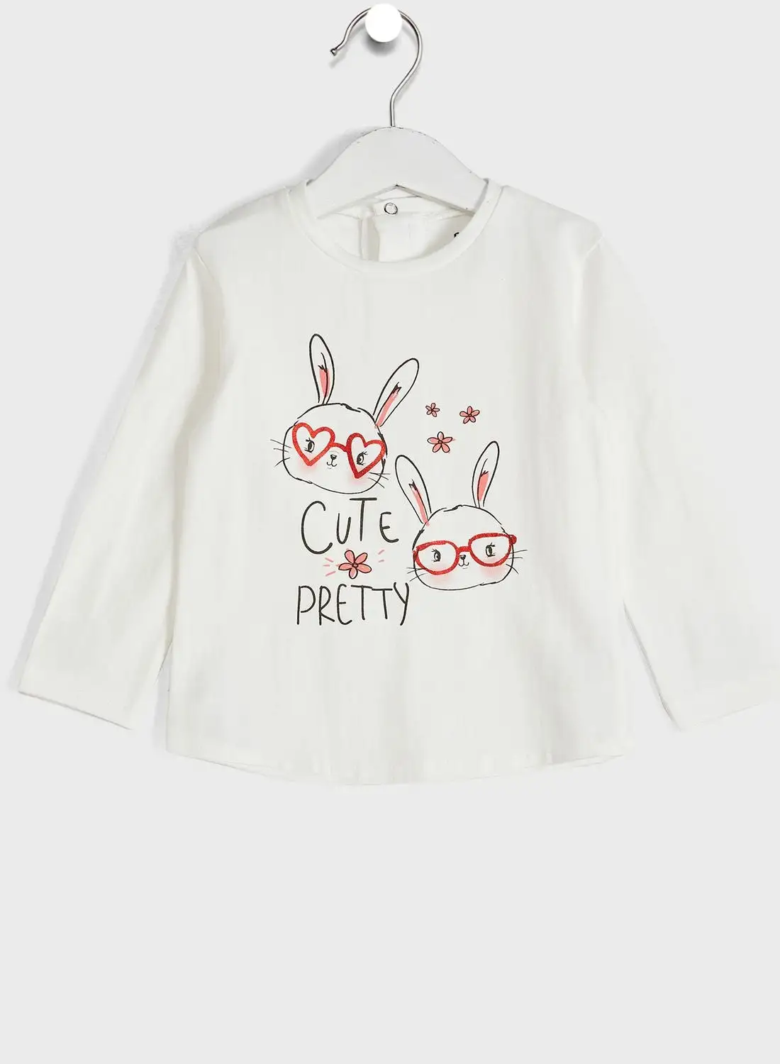 Babybol Infant Bunny Print T-Shirt