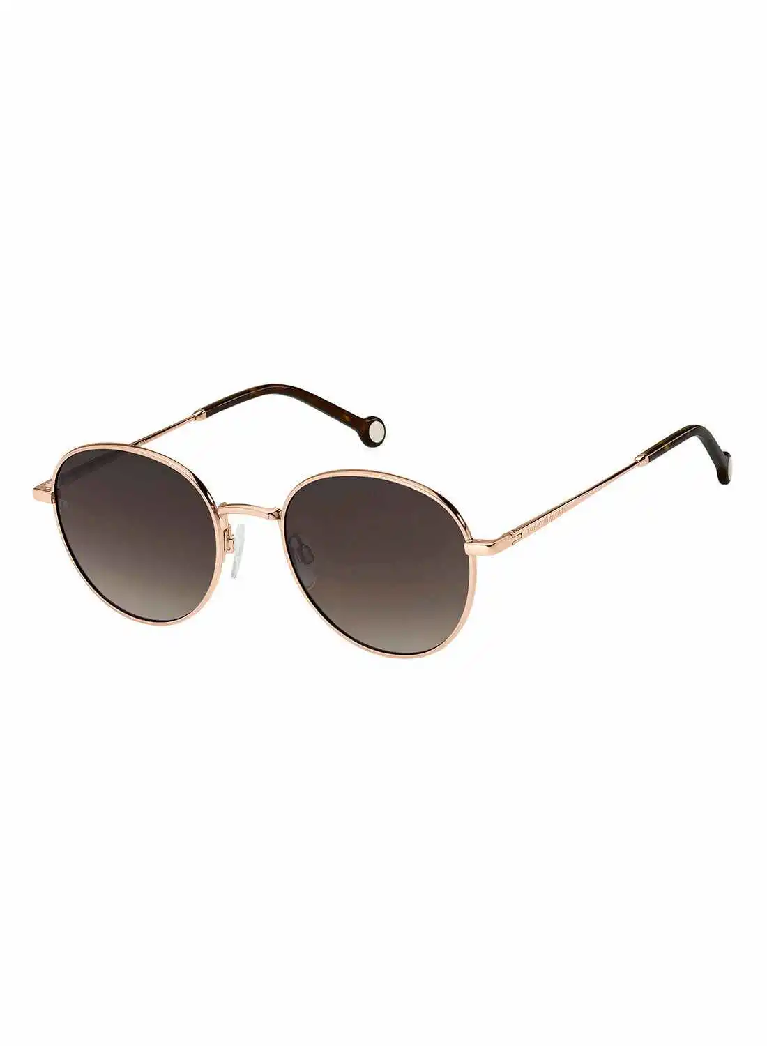 TOMMY HILFIGER Round Sunglasses Th 1877/S Gold Copp 53