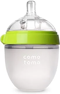 Comotomo Natural Feel Baby Bottle, 150ml - Green