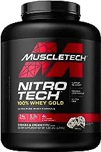 Muscletech Nitro-Tech 100٪ Whey Gold Cookies and Cream Protein Powder 2.27 كجم