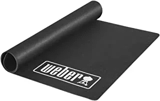 WEBER - Barbecue grils Floor Protection Mat, large, 100% Polypropylene, rubber PVC & phthalate free, 0cm Height x 180cm Width x 100cm Depth