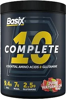 Basix Complete 10 Juicy Watermelon Eaas and Glutamine Powder 405 g