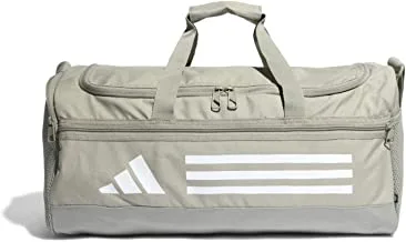 adidas Unisex Essentials Training Duffel Bag, Silpeb/White, M