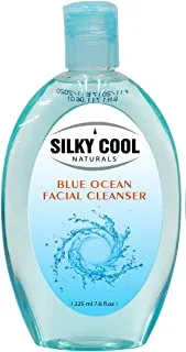 Silky Cool Facial Cleanser Blue Ocean - Refreshing Face Wash with Natural Ingredients