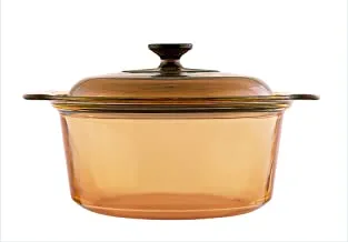 VISIONS Covered Stockpot - Amber 3.5 Litre 3739