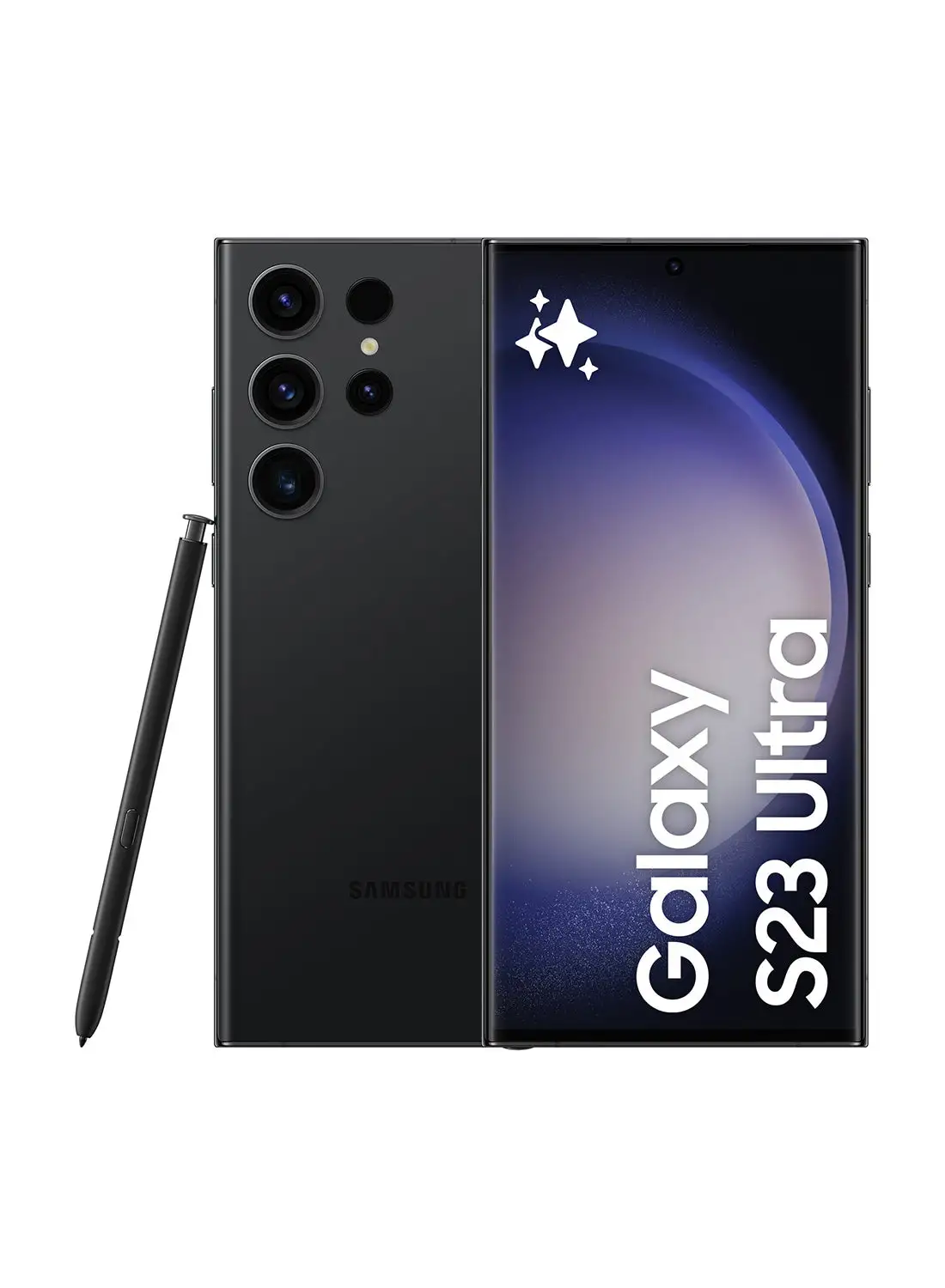 Samsung Galaxy S23 Ultra 5G Dual SIM Phantom Black 12GB RAM 512GB  - Middle East Version