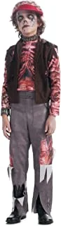 Boy's Zombie Punk Rocker #2 Costume, Medium