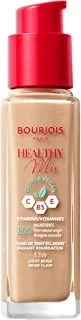 Bourjois Healthy Mix Clean Foundation - 53W - Light Beige, 30ml