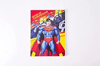 Warner Bros Superman Man of Tomorrow A4 Notebook, English