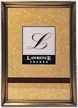 Lawrence Frames Bead Border Design, 8x12, Satin Gold