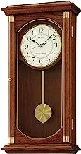SEIKO Rectangular Wall Clock with Pendulum and Dual Chimes