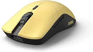 Glorious Model O Pro Wireless Gaming Mouse - 55g Lightweight Gaming Mouse - BAMF Sensor - 19000 DPI - Limited Edition - Golden Panda