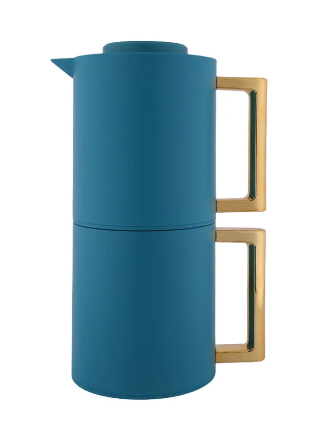 Deva 2-In-1 Coffee And Tea Vacuum Flask Blue 0.5Liters