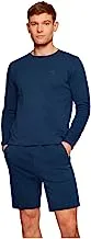 BOSS Men's Salbo Curved Sweatshirt