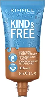 Rimmel London Kind & Free Foundation - 303 - Honey, 30ml