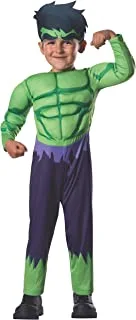 Rubie's Marvel Super Hero Adventures Toddler Muscle Chest Costume, Multi-colored, One Size