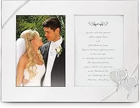 Lenox True Love Double Invitation Frame, 9-Inch - 812614