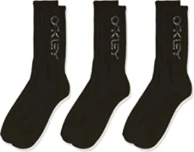 Oakley Mens B1b Socks 2.0 3 Pieces B1B SOCKS 2.0 (3 PCS)