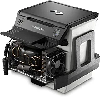 ثلاجة Dometic CCF-T Ford Console مع منفذين شحن USB ، سعة 7.5 لتر ، أسود
