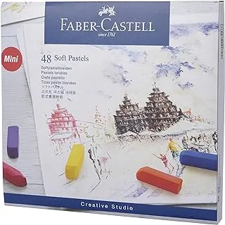 Faber-Castell Creative Studio Short Soft Pastel Set 48 Colors