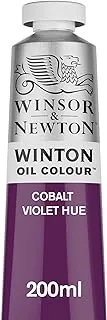 Winsor & Newton Winton Oil Color, 200ml (6.75-oz), Cobalt Violet Hue