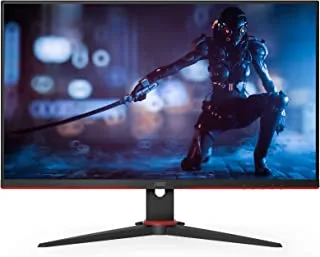 AOC 27G2SE, 27inches VA Gaming Monitor, FHD 1920x1080P, 1ms 165Hz, Adaptive-Sync Technology for Immersive Gaming Experience, HDR Mode, Black and Red