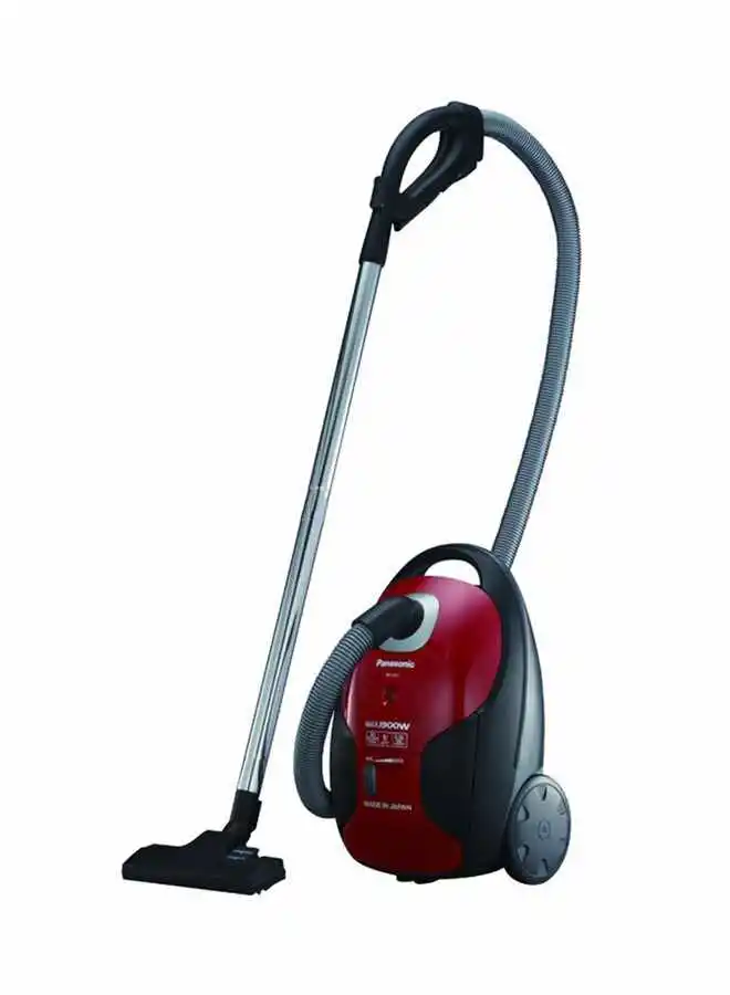 Panasonic Electric Canister Vacuum Cleaner 6 L 1900 W MC-CJ911R747 Red/Black/Silver