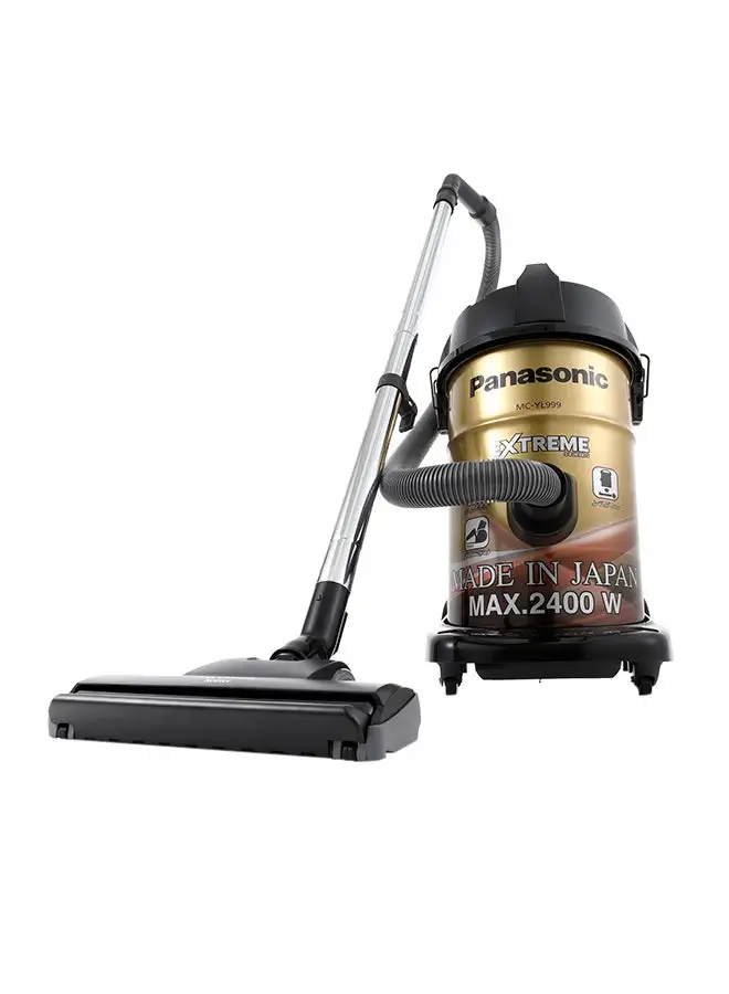 Panasonic Vacuum Cleaner 21 L 2400 W MC-YL999 Gold/Grey