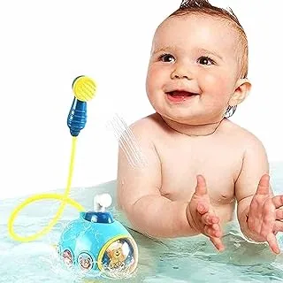 Mumoo Bear Baby Bath Toys Set Bathtub Toys Set Funny Floating and Sprinkler Shower Toy Bathroom Floating Water Squirting Toys Gift for Boys Girls
