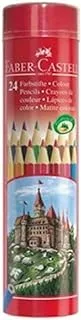 Faber-Castell Classic 24-Colors Coloured Pencil in Tin Case