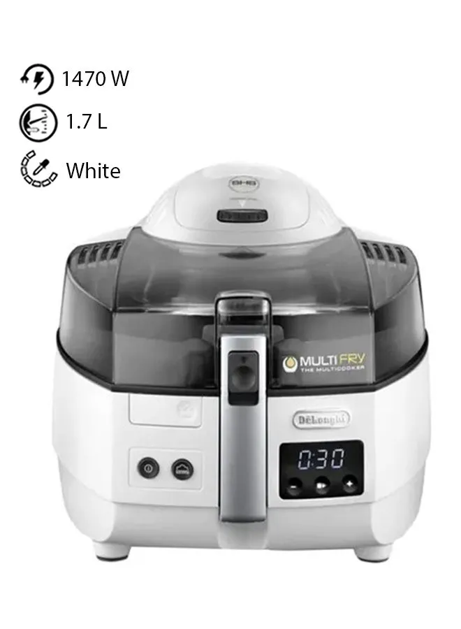 De'Longhi Low Oil Fryer 1470W 1.7 L 1470 W DLFH1373 White