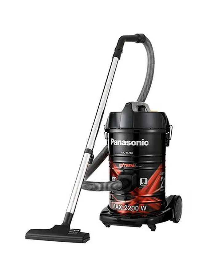Panasonic Drum Vacuum Cleaner 21 L 2200 W MC-YL788R747 Black