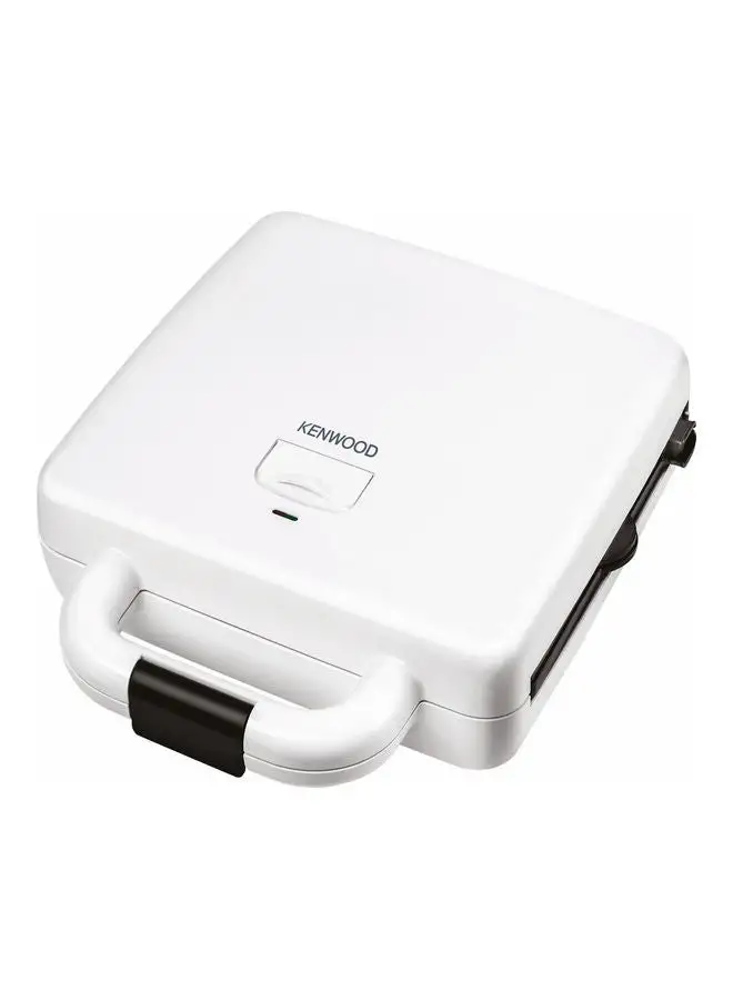 KENWOOD Sandwich Maker, 3 in 1, Grill, Waffle, 180 Degree Hinge, 3 Non Stick Plates, 4 Slots 1300 W SMP94.C0WH White