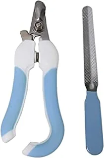 Dog Nail Clippers - Nail Cutter Claw Puppy Pet Scissor Toe Clipper Grooming Tool Trimmer Cat Rabbit Large Big Dog Toenail Paw Animal Shear (blue)