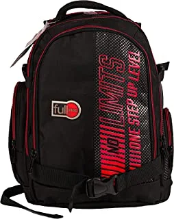 Full Stop Backpack for School College Student Travel Business Hiking , Bookbag with Pencil Case & 2 Main Comparments and 2 Front Pockets and 1 Side Pocket 19
