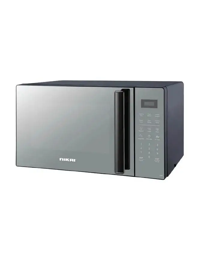 NIKAI Digital Microwave Oven With Grill 30 L 900 W NMO303MDG Silver