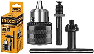 Ingco KC1301.1 Key Chuck with Adaptor, 1.5 mm x 13 mm Size
