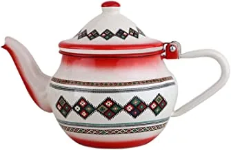 Al Saif Mirkaz Design Enamelware Tea Pot, 10 cm Size