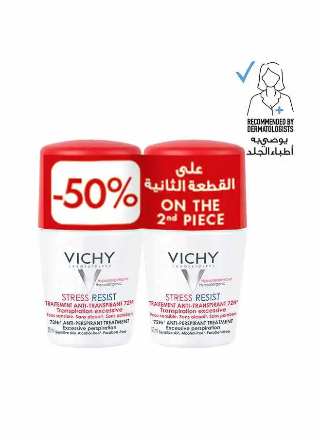 VICHY Stress Resist Deodorant Value Pack -50% off 100ml