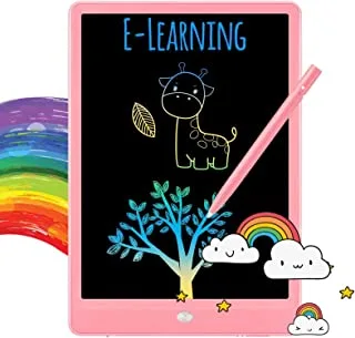 Mumoo Bear Lcd Writing Tablet,10 Inch Drawing Pad Doodle Scribbler Pad Learning Educational Toys Kids Toys Toddlers Toys For Birthday Christmas Gifts(Pink)