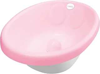 حوض استحمام للأطفال حديثي الولادة من سوبل ، مقاس 30 سم × 22 سم ، زهري