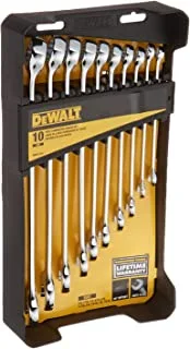 DEWALT Combination Wrench Set, SAE, 10 Piece (DWMT72167)