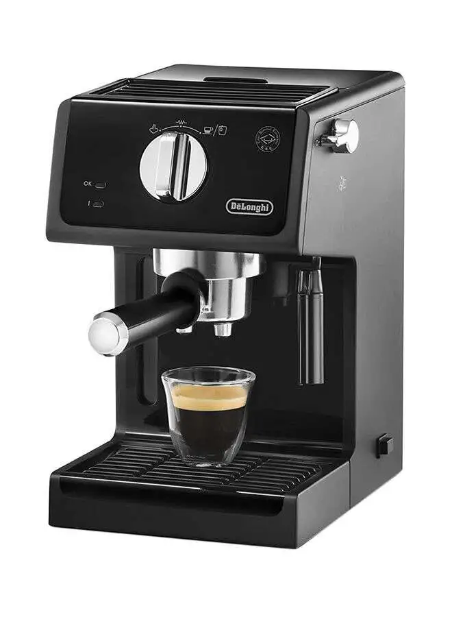 De'Longhi Active Line Pump Espresso Coffee Machine, 15 Bar 1.1 L DLECP31.21 Black