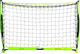 Franklin Sports Deluxe Blackhawk Soccer Goal - Pop Up Backyard Soccer Nets - Foldable Indoor + Outdoor Soccer Goals - Portable Adult + Kids Soccer Goal - 6' x 4' Foot Soccer Net - Optic Yellow